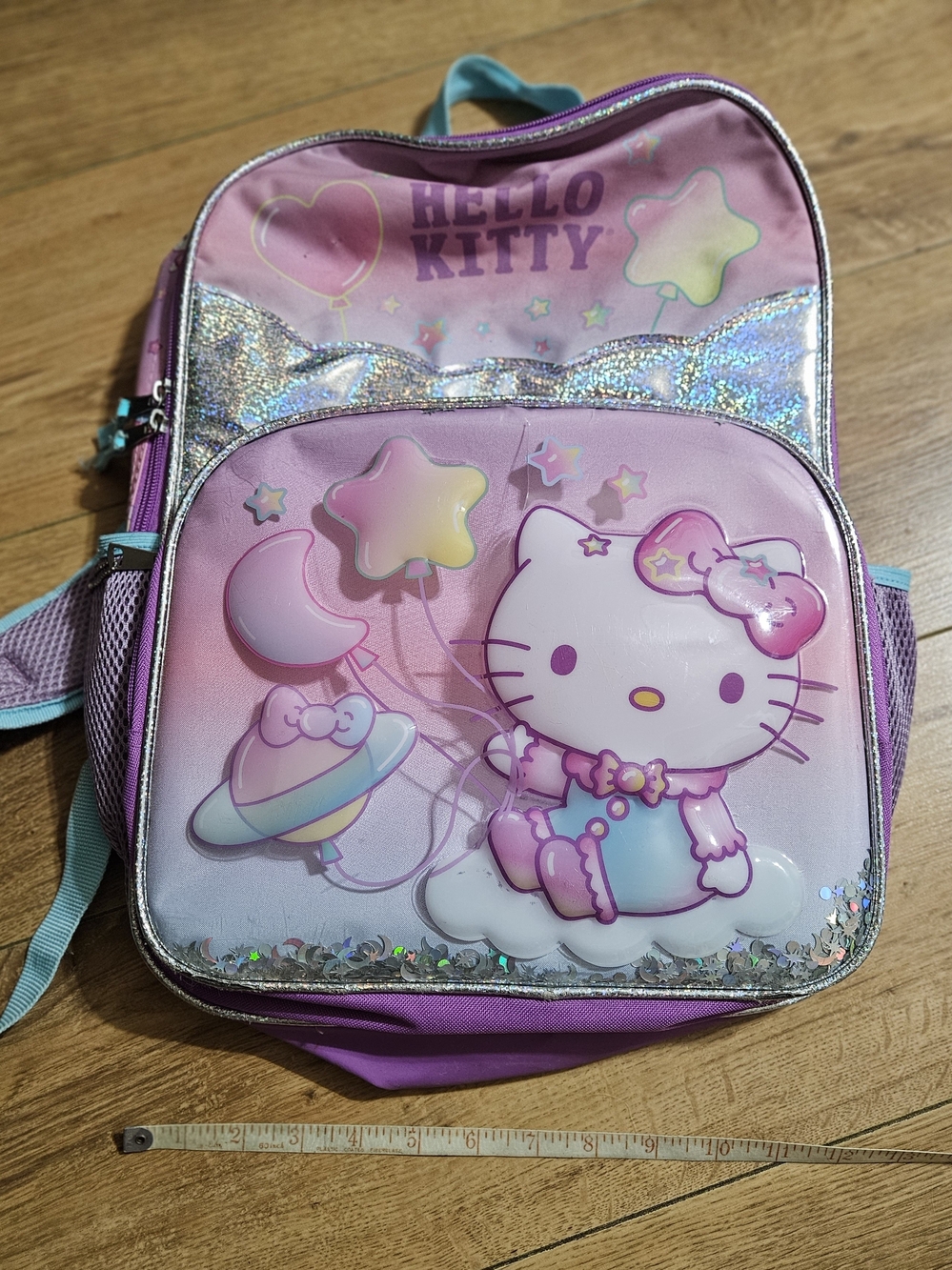 Hello Kitty Pink Kids Backpack - Cute Cartoon School Bag Fits Chromebook